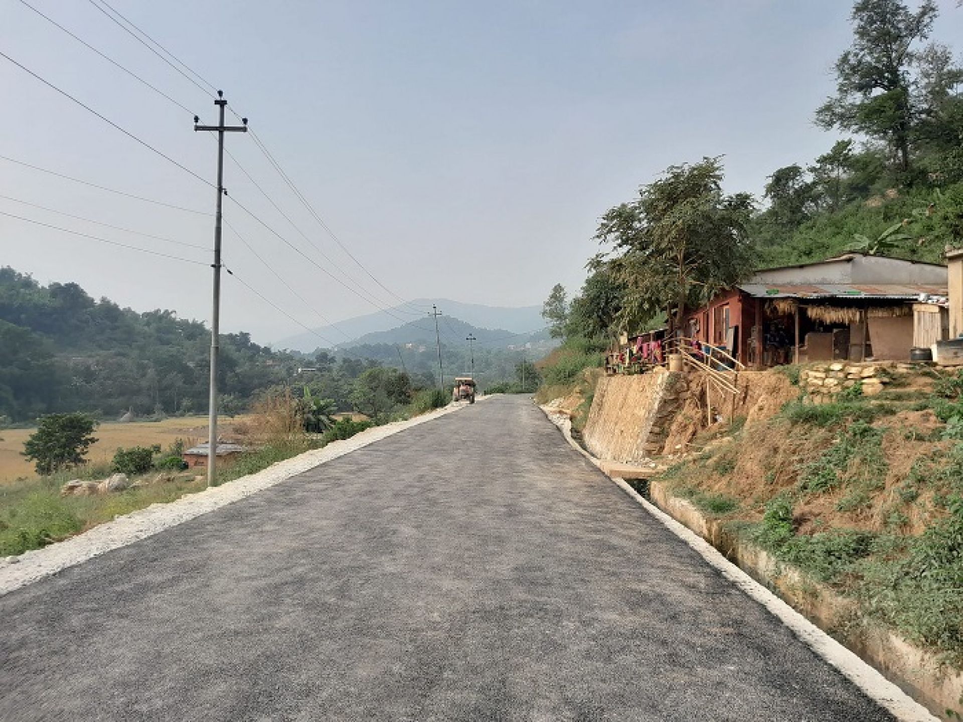 एकतीस वर्षपछि वागीश्वरी सडक कालोपत्र